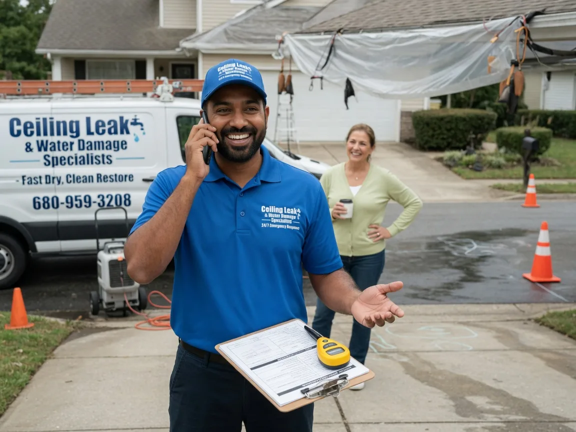 Ceiling Leak Cleanup Kings Bay, GA FAQs