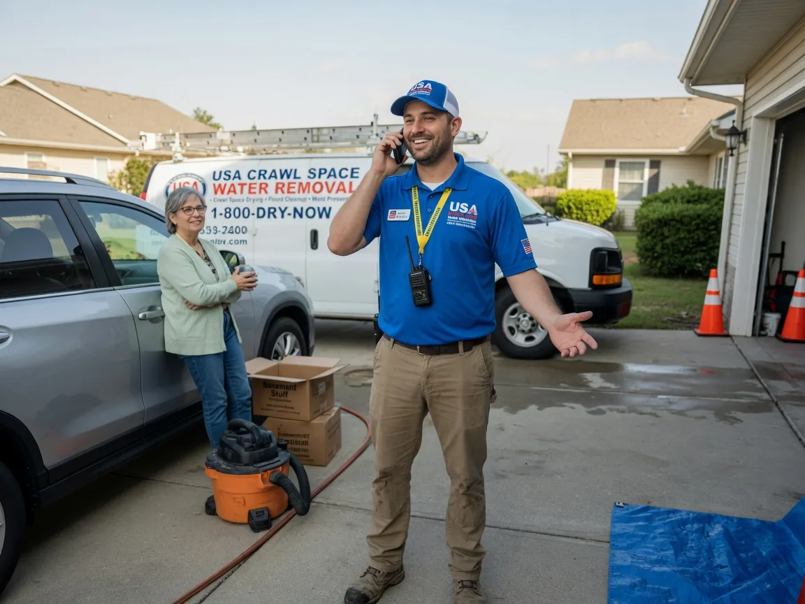 Crawl Space Water Removal Kings Bay, GA FAQs